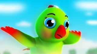 Main Tota Hare Rang Ka  मैं तोता मैं तोता  Hindi Rhymes  Baby Songs Hindi  Hindi Rhymes For Kids [upl. by Lindsley]