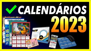 MODELOS DE CALENDÁRIOS 2023 [upl. by Vincentia]