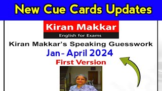 January to April 2024 cue cards  Makkar January to April cue cards 2024  IELTS speaking exam 2024 [upl. by Nivrae429]