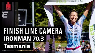 2024 IRONMAN 703 Tasmania  Finish Line [upl. by Sidnee]