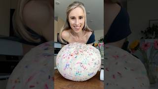 Funfetti bagels AND homemade rainbow sprinkle cream cheese 🩷🧁 bagels baking sourdough recipe [upl. by Brewster]