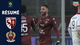 FC METZ  OGC NICE 1  1  Résumé  FCM  OGCN  20202021 [upl. by Nbi]