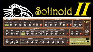 Solinoid 20 virtual Synth demo [upl. by Ingham230]