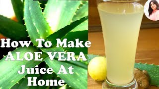 WATCH THIS VIDEO before making aloe vera juice at home Remove Poison from Aloevera [upl. by Assi]