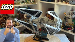 LEGO Star Wars UCS TIE Interceptor 75382 Review [upl. by Talie]