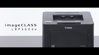 Canon imageCLASS LBP162dw Product video [upl. by Anavlis]