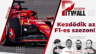 Pitwall Kezdődik az F1es szezon S02E08 [upl. by Akenihs]