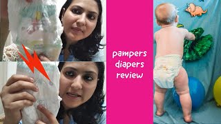 Pampers Normal VS Pampers Premium care baby Diapers review  Pampers baby diaper  Priyas nest [upl. by Auop]