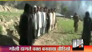 Taliban Execute 16 Pakistan Policemen On Video  India TV [upl. by Llirret]