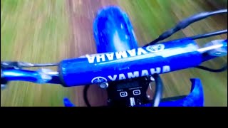 Yamaha rt100 little rip through woods on old school 2 stroke [upl. by Letizia243]