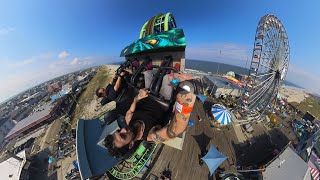 This Ride ENDS Your Fear Of Roller Coasters Hydrus POV 5K ​⁠Seaside Heights NJ [upl. by Yebba]