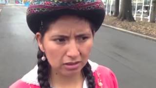 Tania indígena quechua habla sobre la discriminación a los pueblos autóctonos [upl. by Madel]