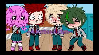 Can you Moan meme  Gacha Neon  MHA  Bakudeku  Bakugou Kirishima Deku and Mina  ❤💜 [upl. by Elocn176]