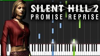 Silent Hill 2  Promise Reprise  Piano Tutorial  Sheet Music [upl. by Licko]