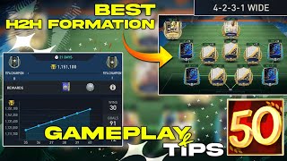 The Best H2H Formation 4231Wide  Gameplay amp Tips  Fifa Mobile 23 [upl. by Nerat]