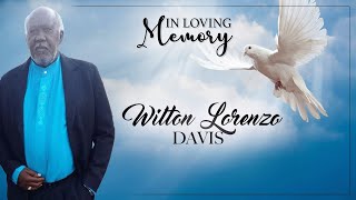 Celebrating the Life of Wilton Lorenzo Davis [upl. by Ahseram]