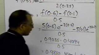 Chapter 0202 Lesson Richardsons Extrapolation Formula for Differentiation Example [upl. by Ail]