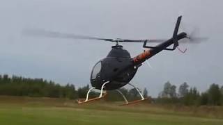 Rotorway A600 Talon Latvia [upl. by Adnylem]