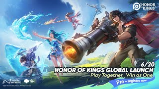 Honor of Kings Launch Date Trailer [upl. by Yenolem]