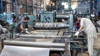 Amazing Process of Making Stainless Steel Pipe  Factory Manufacturing Process [upl. by Vallery243]