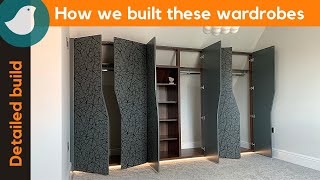 Wardrobes With Finsa EZ TEX Trama 2Tone doors [upl. by Idna255]