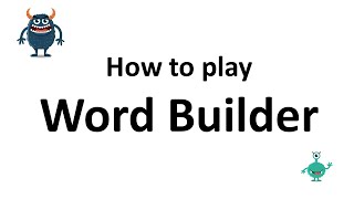 Word Builder Game [upl. by Ahsiek]