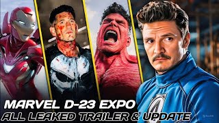 Daredevil Born Again Leaked Trailer  All Leaked Trailer amp Update Of Marvel D23 Expo  MT Explained [upl. by Kast]