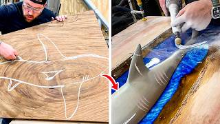 I Tested Viral Shark Carving Table Again [upl. by Livvie]