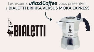 BIALETTI BRIKKA VERSUS BIALETTI MOKA EXPRESS  Cafetière italienne  Le Test MaxiCoffee [upl. by Ativel]