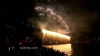 Sydney New Years Eve Fireworks Spectacular [upl. by Lyred40]