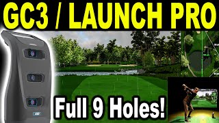 Foresight Sports GC3 Golf Simulator  Playing 9 Holes on FSX 2020 ⛳🏌 [upl. by Nnylkcaj175]