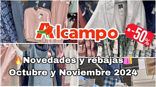 🔥ÚLTIMAS NOVEDADES DE ALCAMPO OTOÑO 2024 Rebajas ofertas en pijamas jersey [upl. by Bunder]