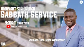 Morvant SDA Church  Sabbath Service  August 19th 2023 [upl. by Basso40]