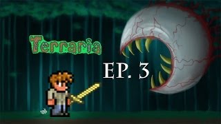 Terraria Ep 3  Senti Una Presenza Malvagia Che Ti Guarda [upl. by Leizo9]