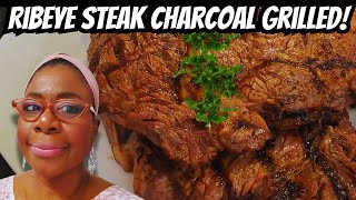 Secrets of the Master Ribeye Steaks Charcoal Grilled Perfectly [upl. by Oivatco]