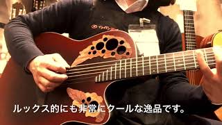 Ovation  Celebrity Elite CE44RRB Reverse Red Burst 【イシバシ楽器心斎橋店】 [upl. by Eeldarb]