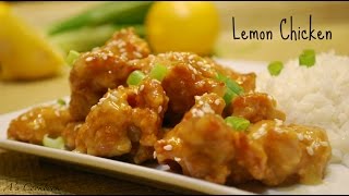 Lemon Chicken Recipe  Chinese Style [upl. by Janeen367]