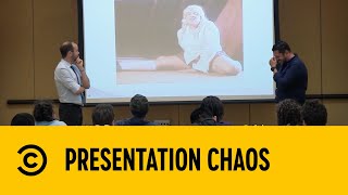 Presentation Chaos  Impractical Jokers  Comedy Central Africa [upl. by Eibmab704]