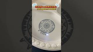 Episode 245  Laser engraving patterns on disposable plates with clear and delicate logos [upl. by Rtoip903]