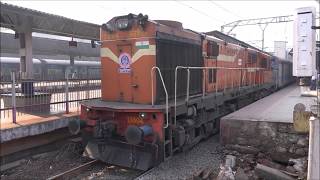 Great Chugging Sounds amp Superb Departure Of Mumbai Karmali Special Train From Dadar Mumbai [upl. by Reniar746]