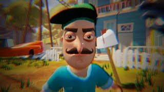 MUSTACHE KID PLAYER  Hello Neighbor ACT 3 [upl. by Mccutcheon]