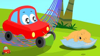 Lazy Car Song  More Nursery Rhymes amp Kids Songs by Little Red Car [upl. by Lindon]