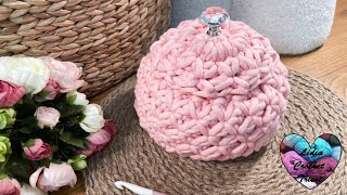 BOMBONNIÈRE OMY CROCHET crochet crochetlovers вязаниекрючком tığişi вязание [upl. by Zischke]