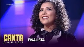 Naheda Beydoun levanta os 100 jurados e é a primeira finalista do Canta Comigo [upl. by Marlena]