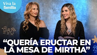 ¿Alguna vez ERUCTARON en la mesa de Mirtha El debate entre Juli Poggio y su mamá  VivaLaFamilia [upl. by Gerhardt751]