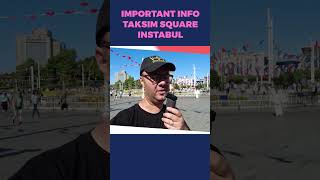 Important Info About Taksim Square Istanbul 🇹🇷 Food TravelVlog Travel Taksim Istanbul [upl. by Rachele677]