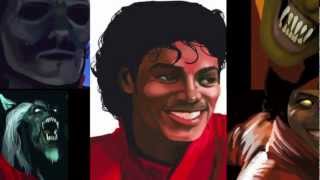 Michael Jackson Speed PaintingThriller Part V [upl. by Leeth]