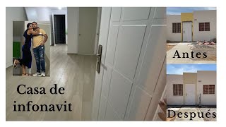 Remodelaciones  Cambios en CASA de INFONAVIT [upl. by Anelehs]