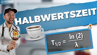 Halbwertszeit berechnen und verstehen  mit Kaffee [upl. by Missie897]