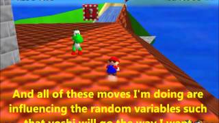 SM64  Yoshi Falls Off the Roof Glitch [upl. by Flosi]